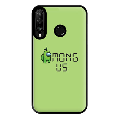 Among Gaming - Green Phone Case for Huawei P30 Lite