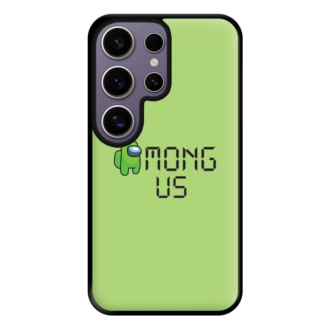 Among Gaming - Green Phone Case for Galaxy S25 Ultra