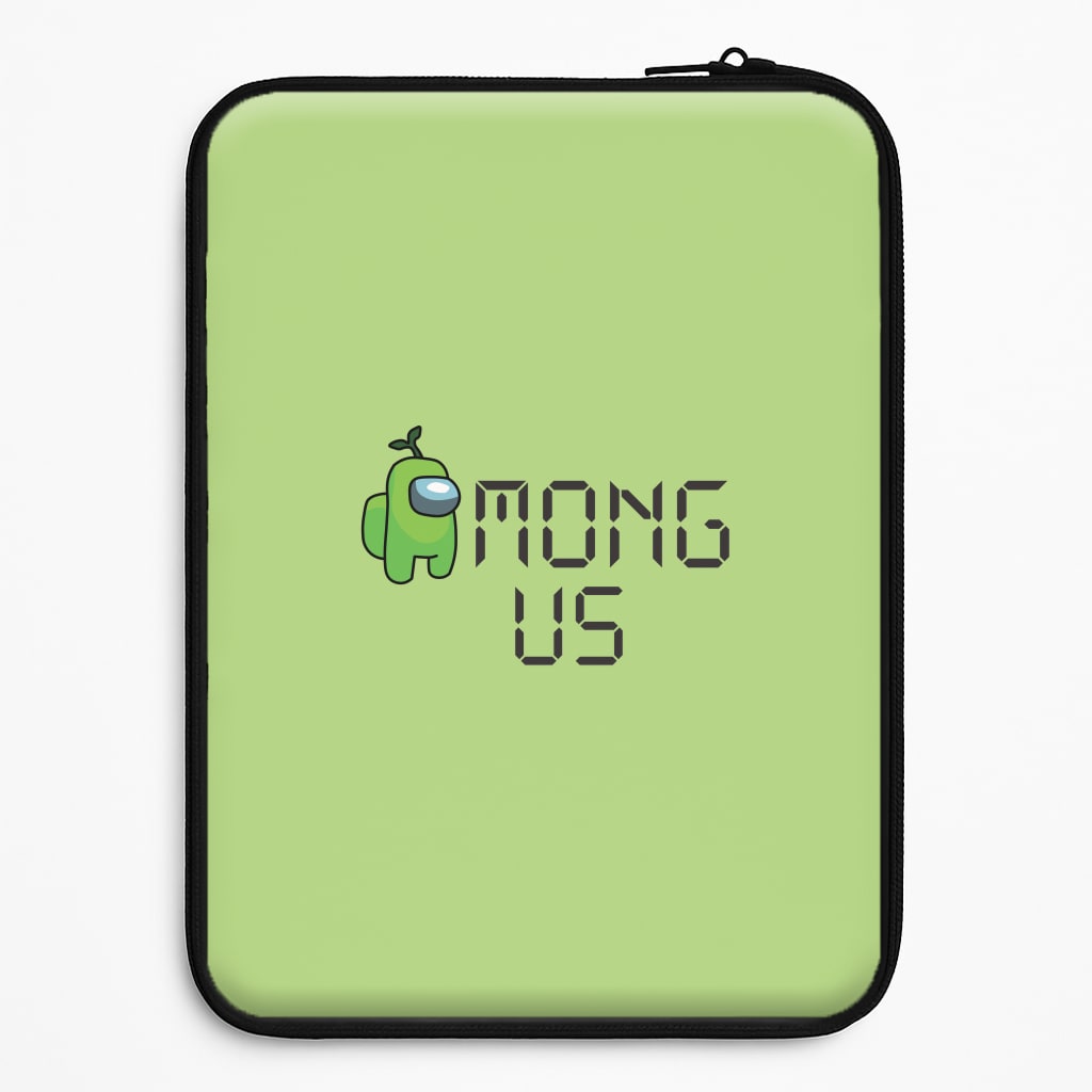 Among Gaming - Green Laptop Sleeve