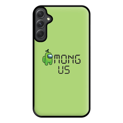 Among Gaming - Green Phone Case for Galaxy A54