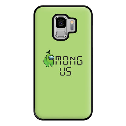 Among Gaming - Green Phone Case for Galaxy S9 Plus