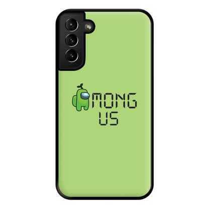 Among Gaming - Green Phone Case for Galaxy S21 Plus