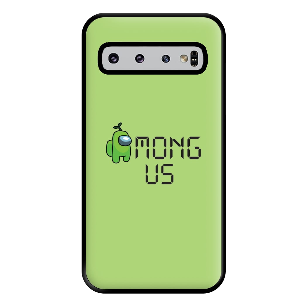 Among Gaming - Green Phone Case for Galaxy S10 Plus