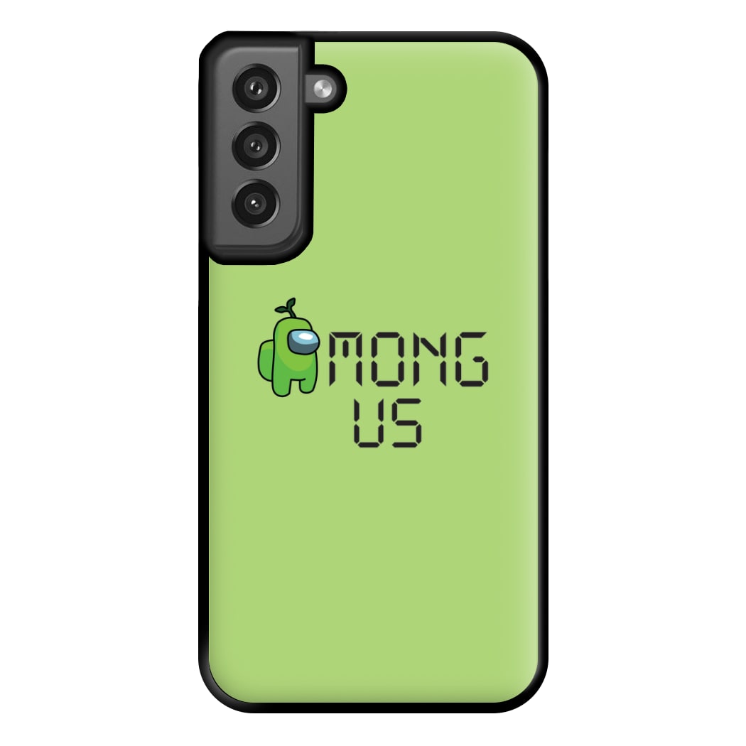 Among Gaming - Green Phone Case for Galaxy S21FE