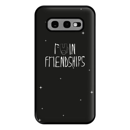 Ruin friendships - Among Gaming Phone Case for Galaxy S10e