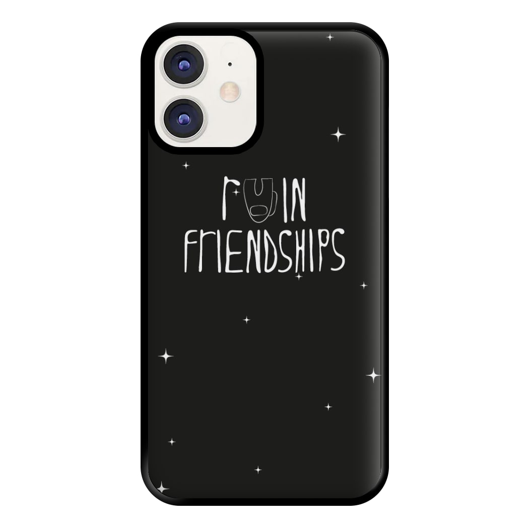 Ruin friendships - Among Gaming Phone Case for iPhone 11