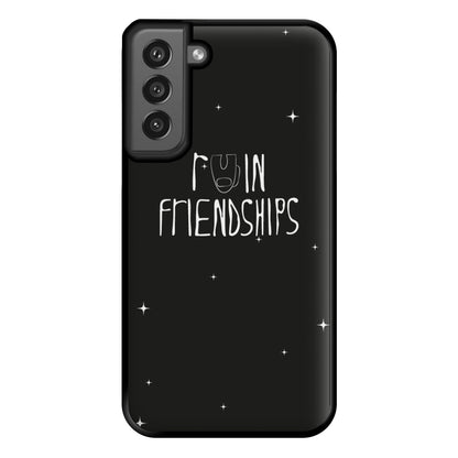 Ruin friendships - Among Gaming Phone Case for Galaxy S21FE