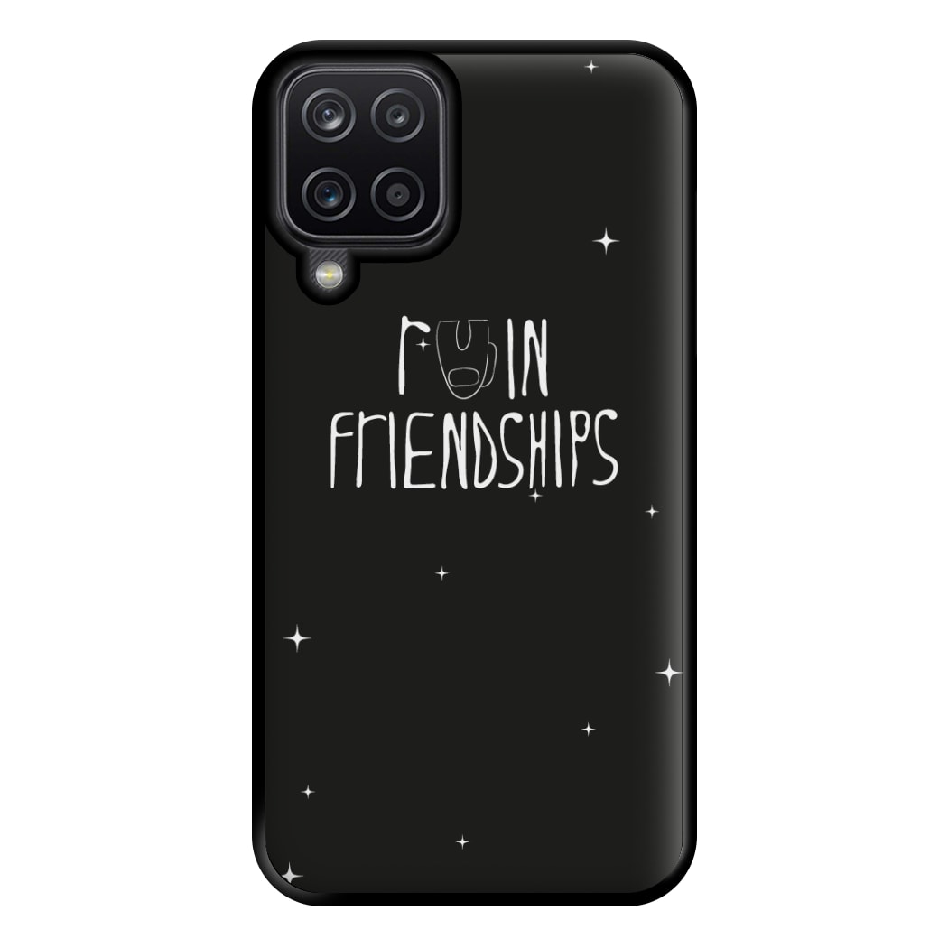 Ruin friendships - Among Gaming Phone Case for Galaxy A12