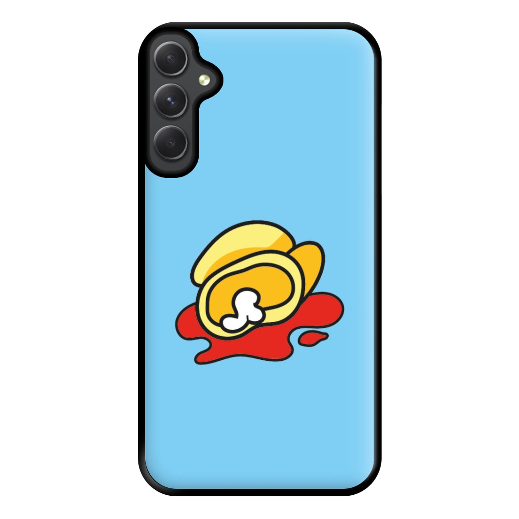 Teamate dead - Among Gaming Phone Case for Galaxy A34