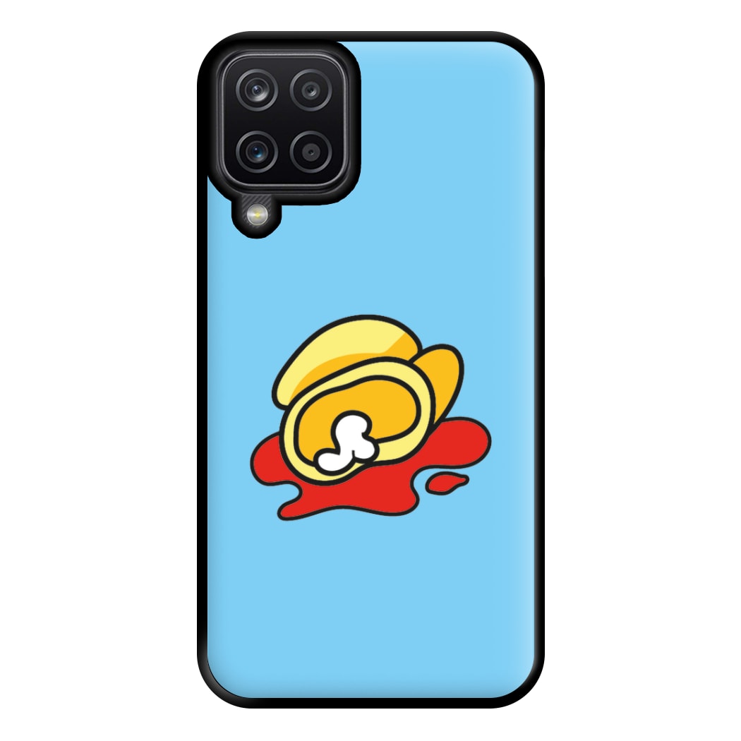 Teamate dead - Among Gaming Phone Case for Galaxy A12