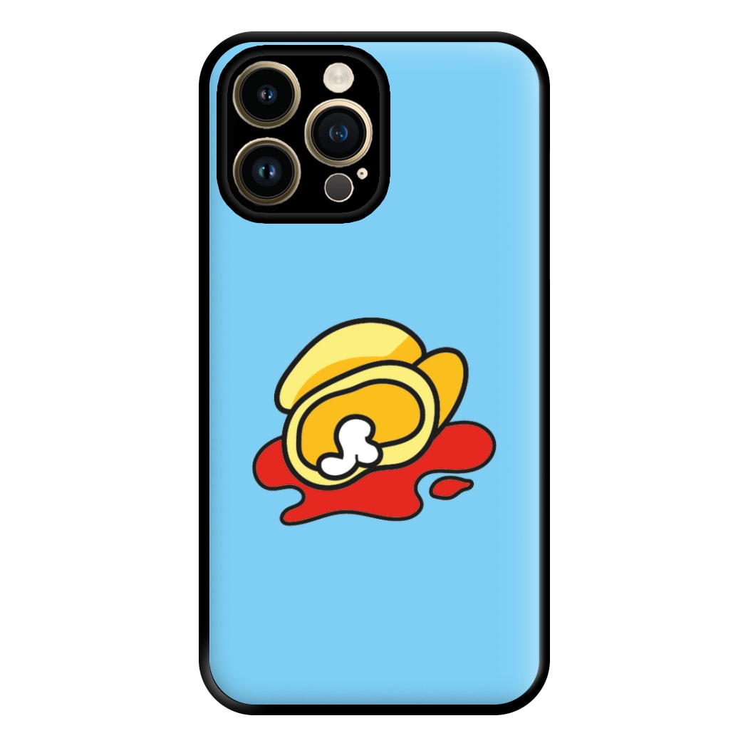 Teamate dead - Among Gaming Phone Case for iPhone 14 Pro Max