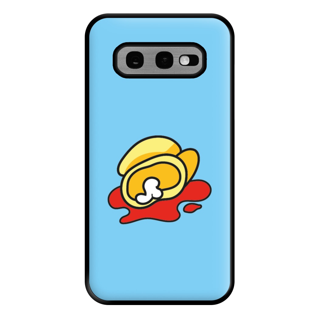 Teamate dead - Among Gaming Phone Case for Galaxy S10e