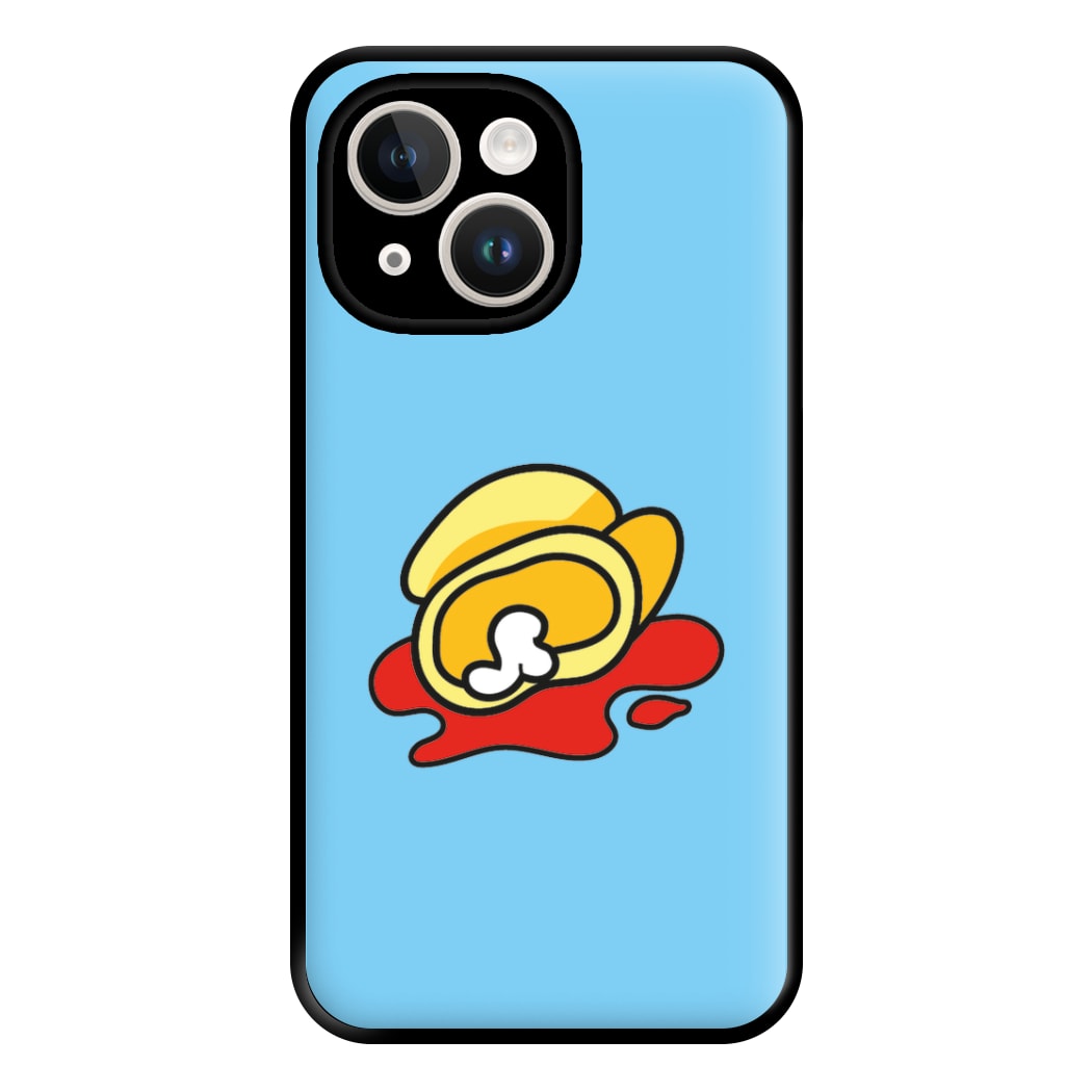 Teamate dead - Among Gaming Phone Case for iPhone 14 Plus