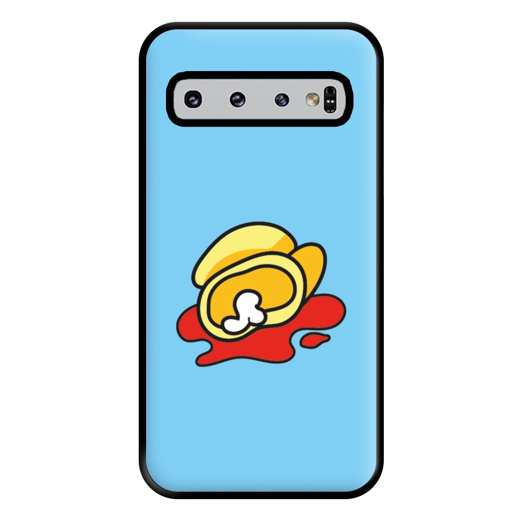 Teamate dead - Among Gaming Phone Case for Galaxy S10 Plus