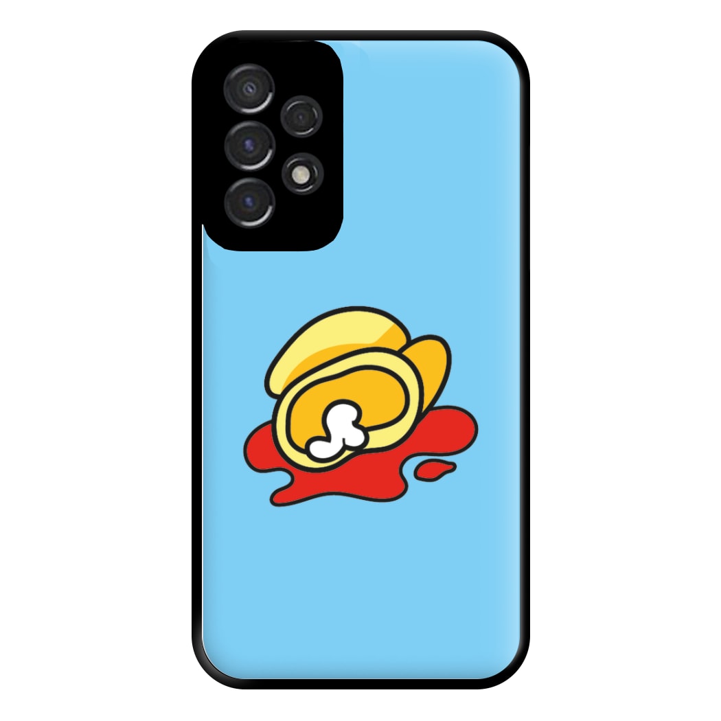 Teamate dead - Among Gaming Phone Case for Galaxy A53