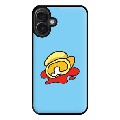 Teamate dead - Among Gaming Phone Case for iPhone 16 Plus