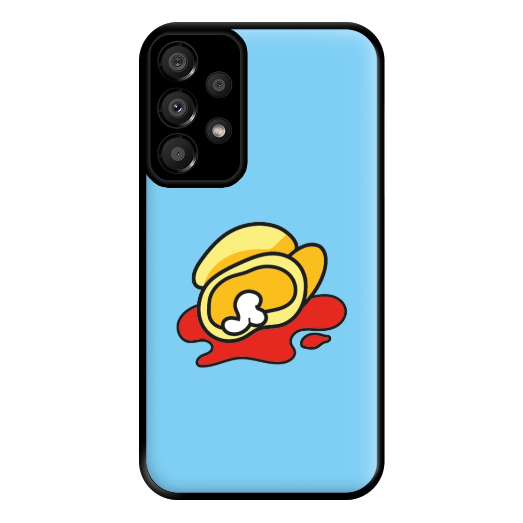 Teamate dead - Among Gaming Phone Case for Galaxy A33