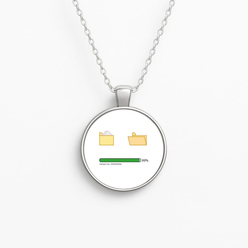 File upload - Among Gaming Circle Necklace