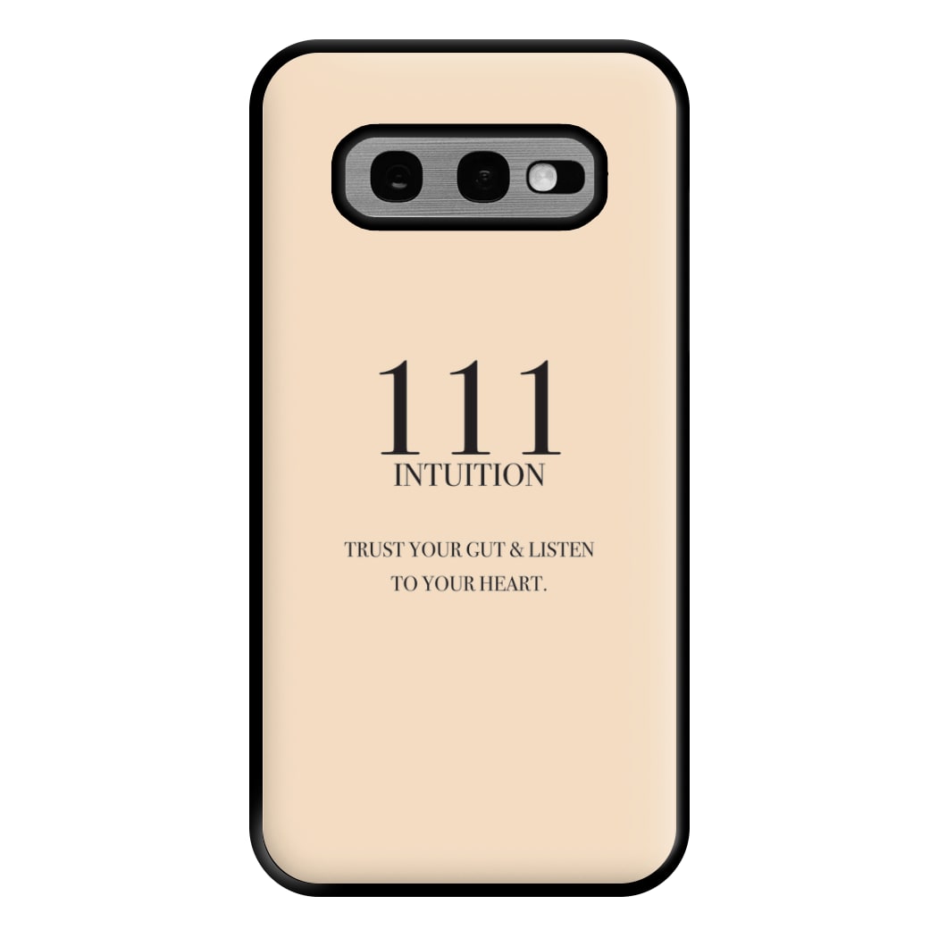 111 - Angel Numbers Phone Case for Galaxy S10e