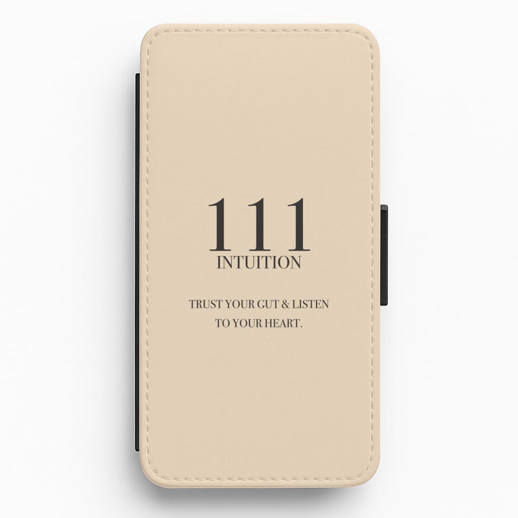 111 - Angel Numbers Flip / Wallet Phone Case