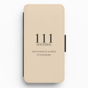 111 - Angel Numbers Flip / Wallet Phone Case 1