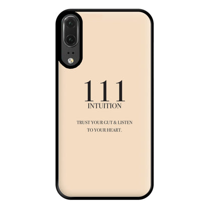 111 - Angel Numbers Phone Case for Huawei P20