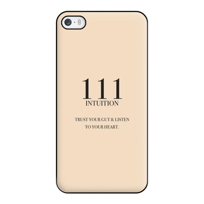 111 - Angel Numbers Phone Case for iPhone 5 / 5s / SE 2016