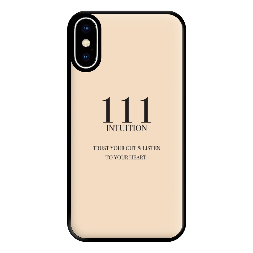 111 - Angel Numbers Phone Case for iPhone XS Max