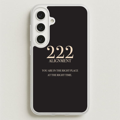 222 - Angel Numbers Phone Case for Galaxy S25FE