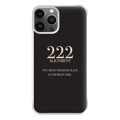 222 - Angel Numbers Phone Case for iPhone 13 Pro Max