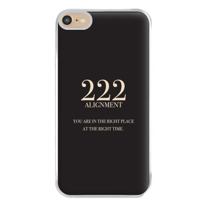 222 - Angel Numbers Phone Case for iPhone 6 Plus / 7 Plus / 8 Plus