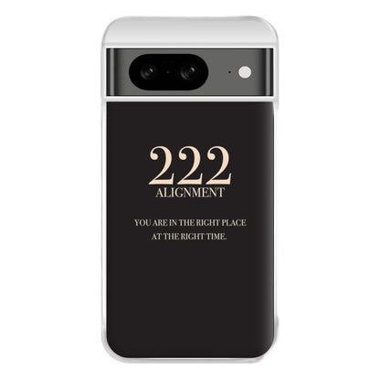 222 - Angel Numbers Phone Case for Google Pixel 8