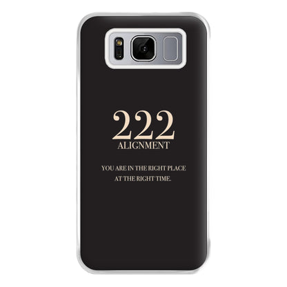 222 - Angel Numbers Phone Case for Galaxy S8 Plus