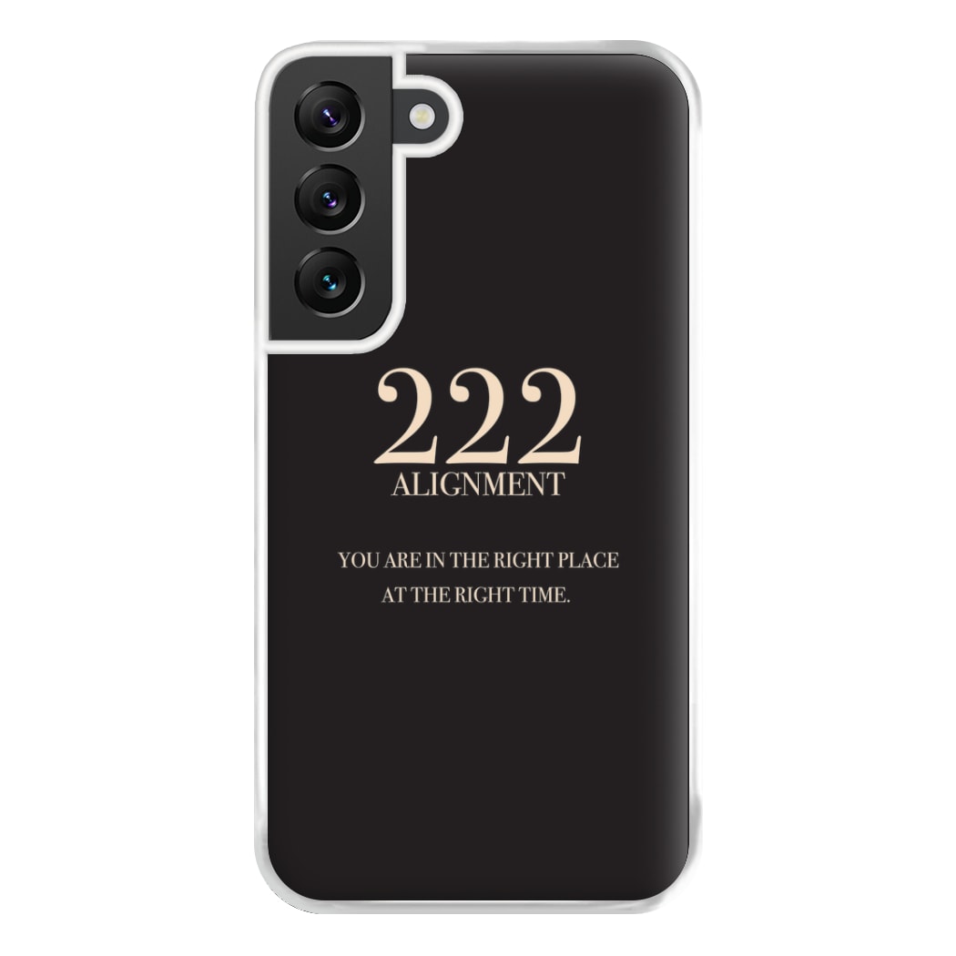 222 - Angel Numbers Phone Case for Galaxy S22 Plus