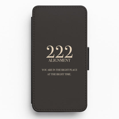 222 - Angel Numbers Flip / Wallet Phone Case