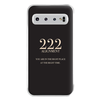 222 - Angel Numbers Phone Case for Galaxy S10 Plus