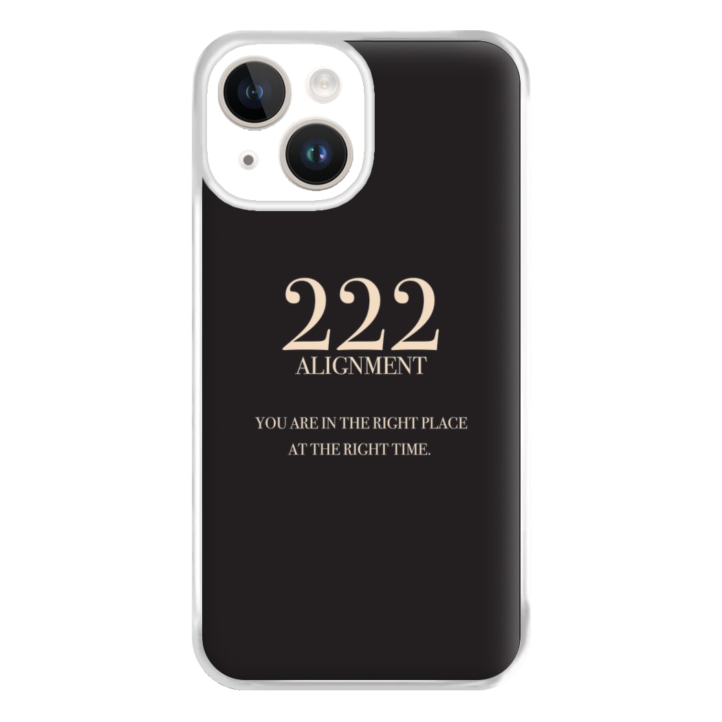 222 - Angel Numbers Phone Case for iPhone 14