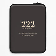 222 - Angel Numbers Laptop Sleeve 1