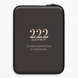 222 - Angel Numbers Universal Laptop Sleeve