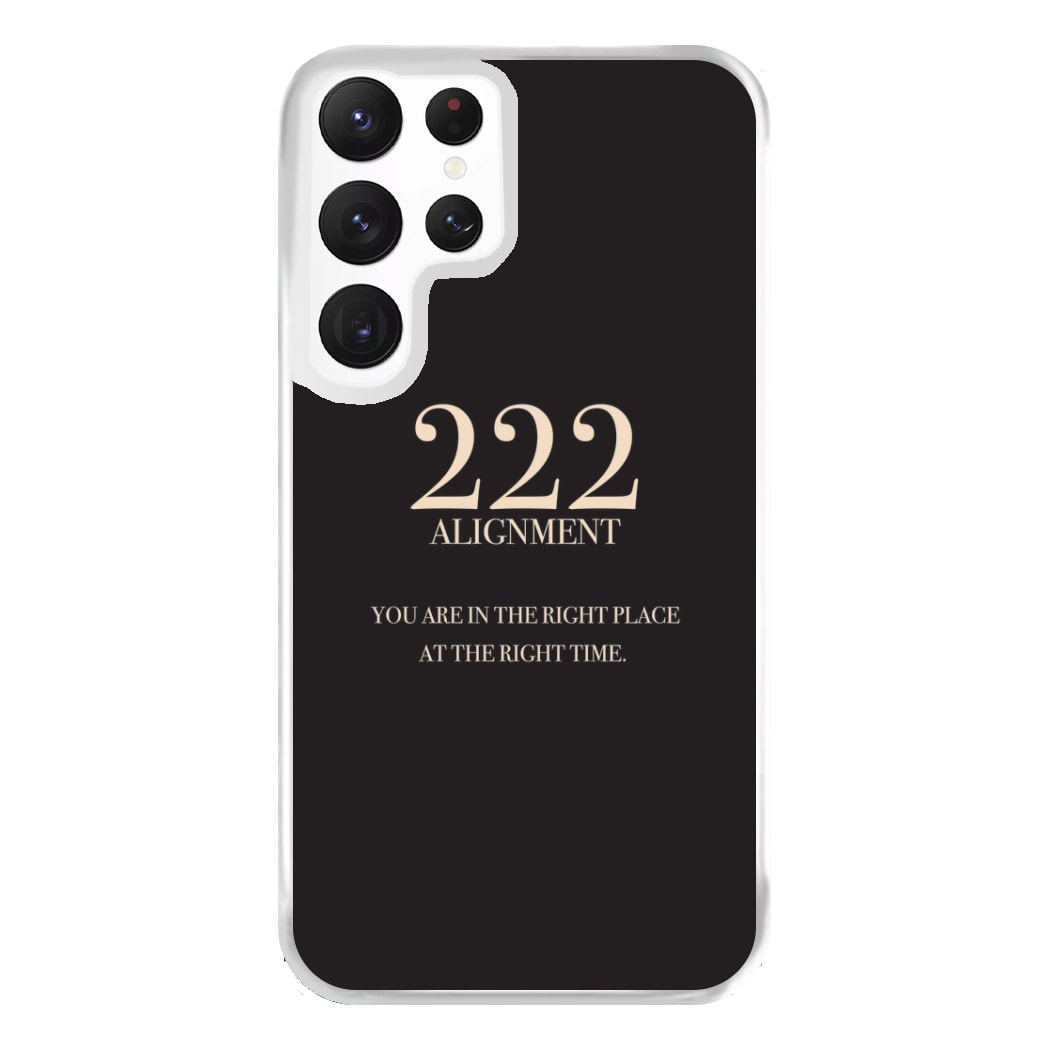 222 - Angel Numbers Phone Case for Galaxy S22 Ultra