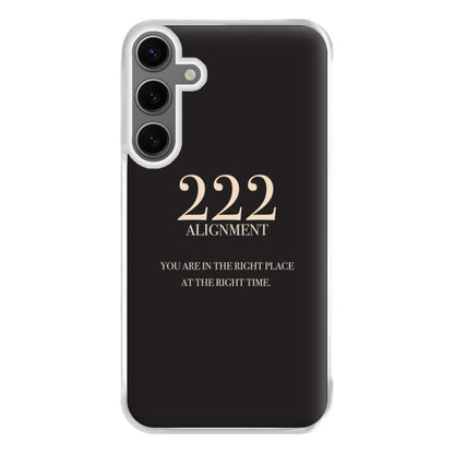 222 - Angel Numbers Phone Case for Galaxy S24FE