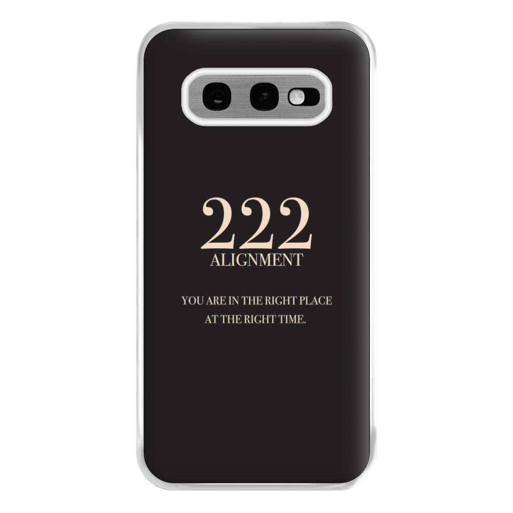 222 - Angel Numbers Phone Case for Galaxy S10e