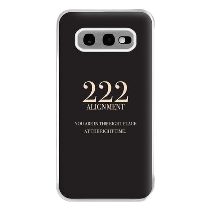 222 - Angel Numbers Phone Case for Galaxy S10e