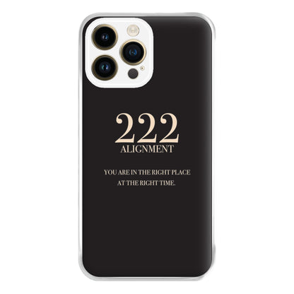 222 - Angel Numbers Phone Case for iPhone 14 Pro Max