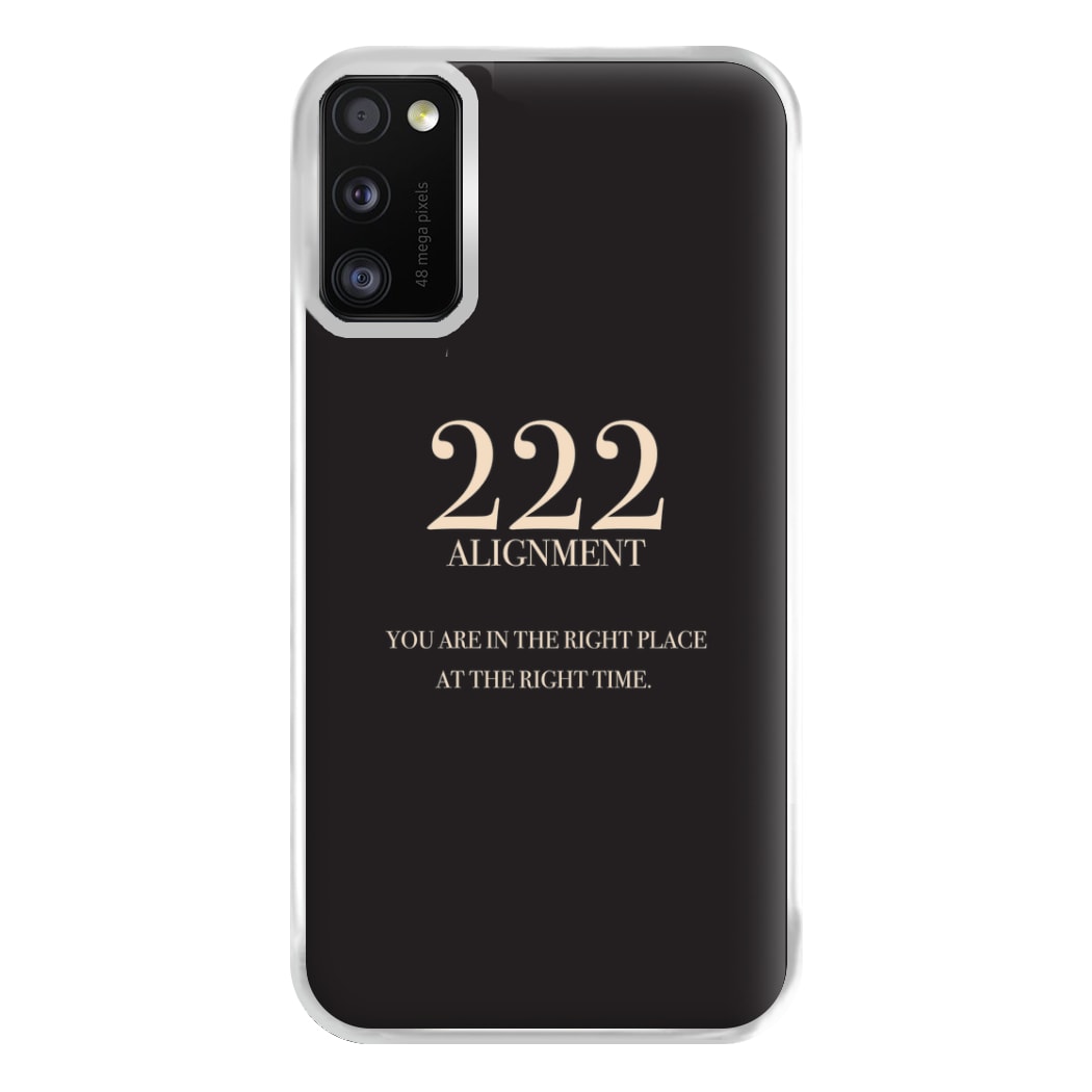 222 - Angel Numbers Phone Case for Galaxy A41