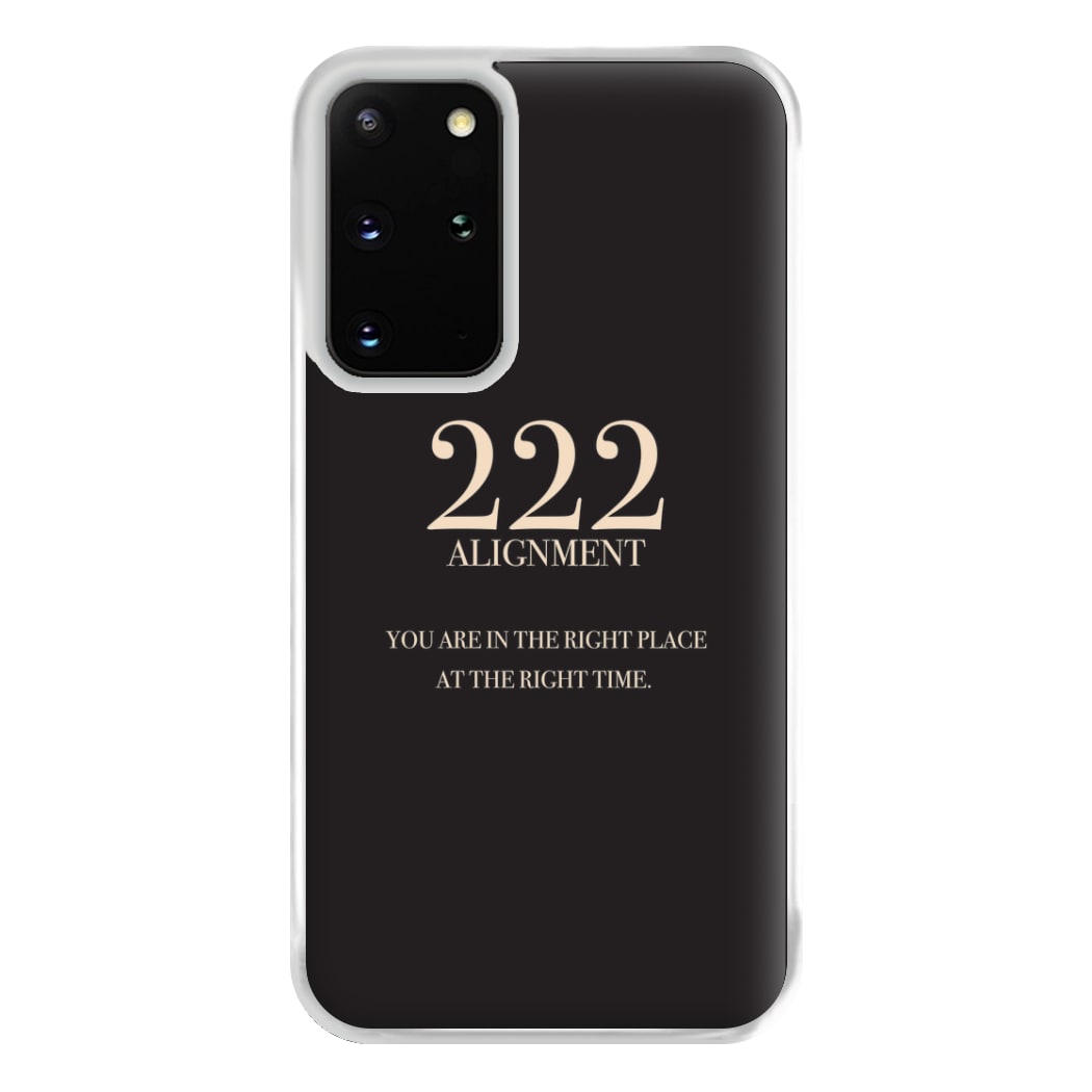 222 - Angel Numbers Phone Case for Galaxy S20 Plus