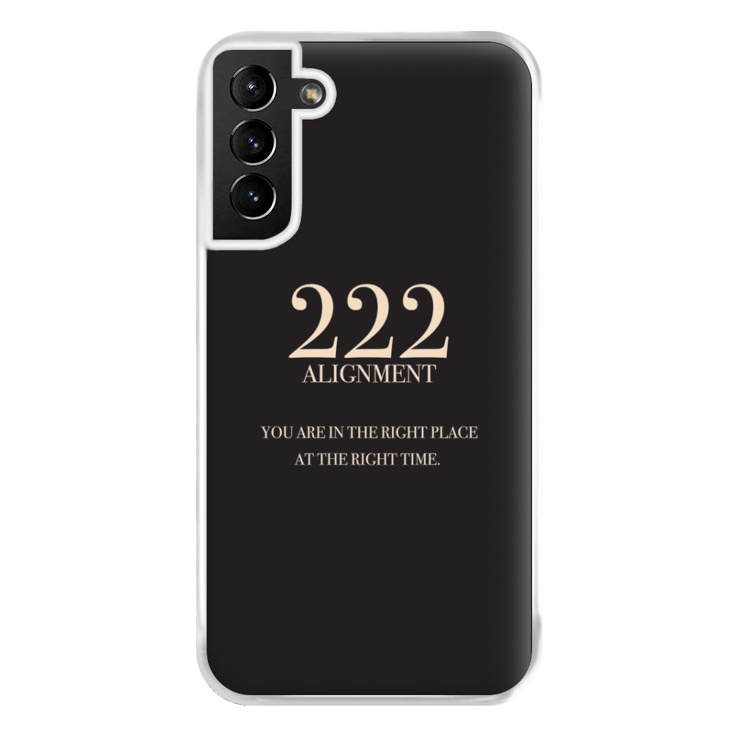 222 - Angel Numbers Phone Case for Galaxy S21 Plus