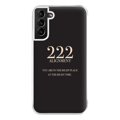 222 - Angel Numbers Phone Case for Galaxy S21 Plus