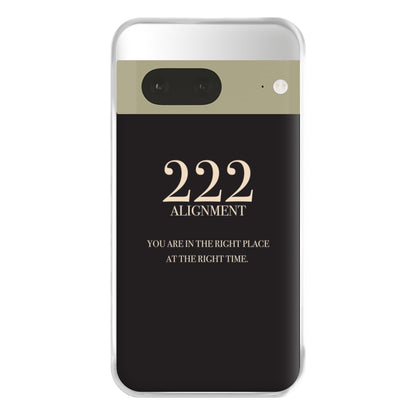 222 - Angel Numbers Phone Case for Google Pixel 7a