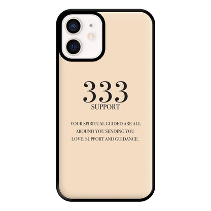 333 - Angel Numbers Phone Case for iPhone 13 Mini